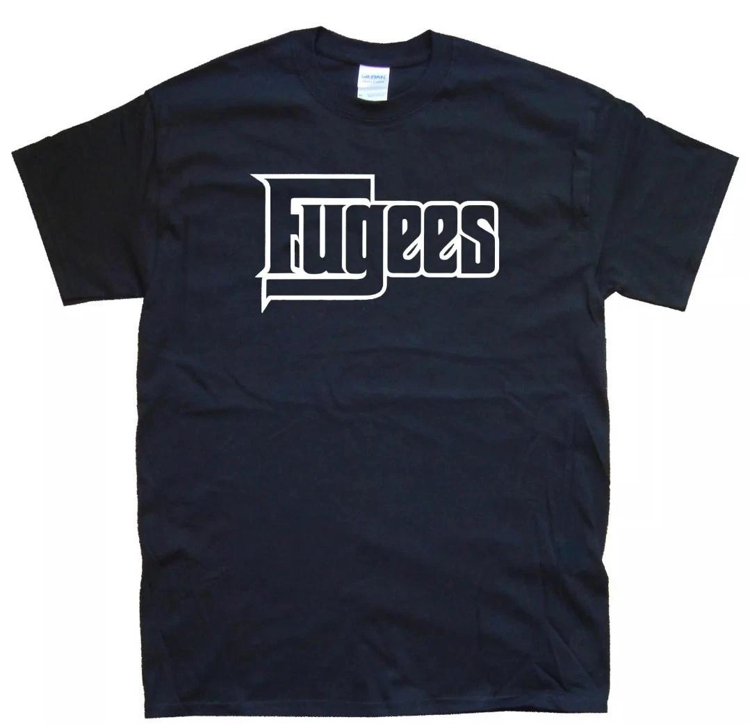 

FUGEES new 100% Cotton T-shirt Mens Tees Top sizes S M L XL XXL 3 4 XL colours Black, White 3XL