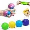 Jouet Boule de Farine Anti-Stress Boule Anti-Stress Changeant de Couleur Arc-en-ciel Jouet Fidget Jouet de Bureau Maison Bureau Gadget de Décompression