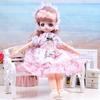 Kle opp 30 cm Bjd-dukke med klær 30 cm artikulerte leker DIY hengslet dukke Barn
