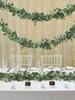 Artificial artificial eucalyptus vine plant Wedding decoration supplies Green wedding background arch wall ornament 1pc
