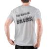Lustige Trink Witze Du bist vielleicht betrunken Outfit Unisex T-Shirt Reine Baumwolle T-Shirt Grafikdruck Oberteile T-Shirt