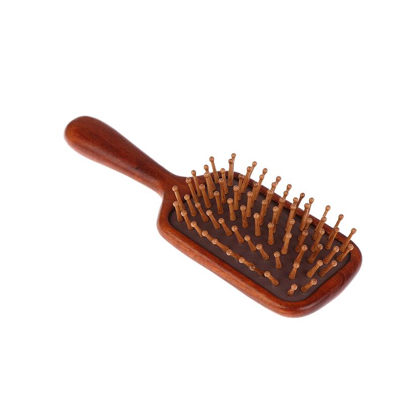 Large Square Airbag Massage Comb Portable Hairdressing Sandalwood Air Cushion Comb Professional Salon Hairdressing Comb