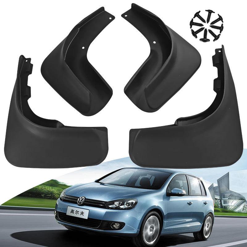 

Mud Flaps For Golf 6 2009-2013 Mud Flap Splash Guard Mudguards MudFlaps Front Rear Fender Car чорний