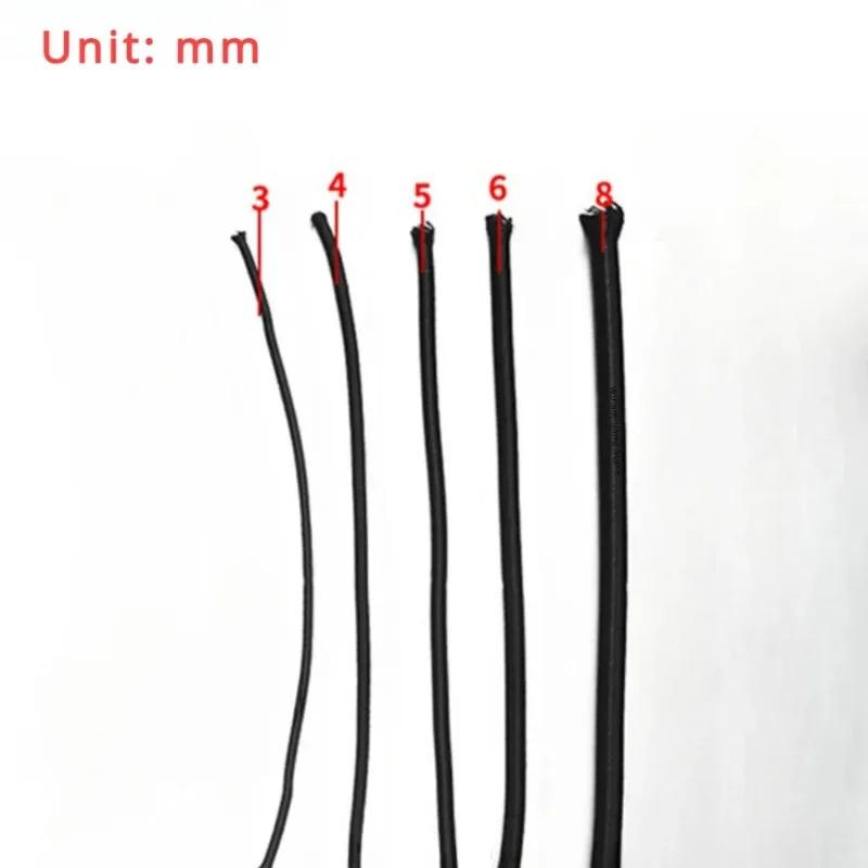 "10m Elastic Rope - Durable 3-8mm Rubber Bands for Sewing, DIY Crafts,Clothing Accessories (Multi-Purpose & Long-Lasting)"