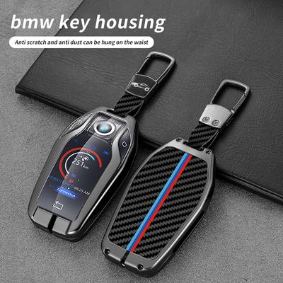 Zinc Alloy LED Display Car Key Case Cover Shell for BMW 5 7 Series G11 G12 G30 G31 G32 I8 I12 I15 G01 G02 G05 G07 X3 X4 X5 X7