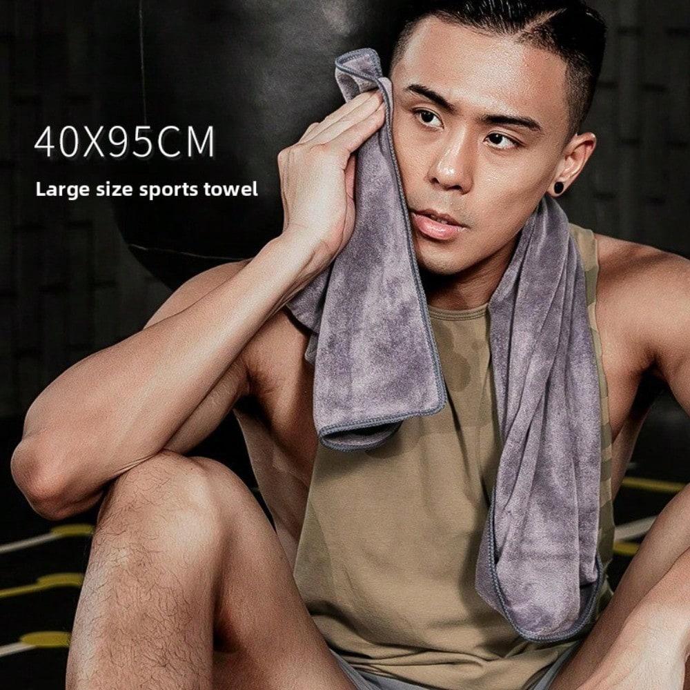 Fitness Sports Towels for Men and Women, Sweat-absorbing Gym Pads, Basketball Quick-drying Towels, Running Large Sweat Wipes