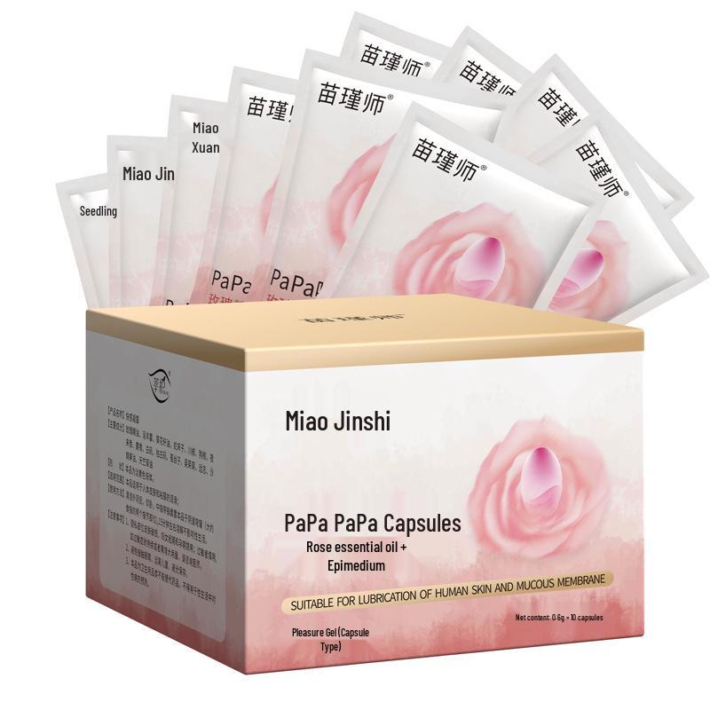 Couple's Intimacy Capsule & Pleasure Gel - Lubricating, Tightening, and Orgasm Enhancement