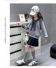 Girls' Korean Style Spring Chic Cardigan & Skirt Set 2025