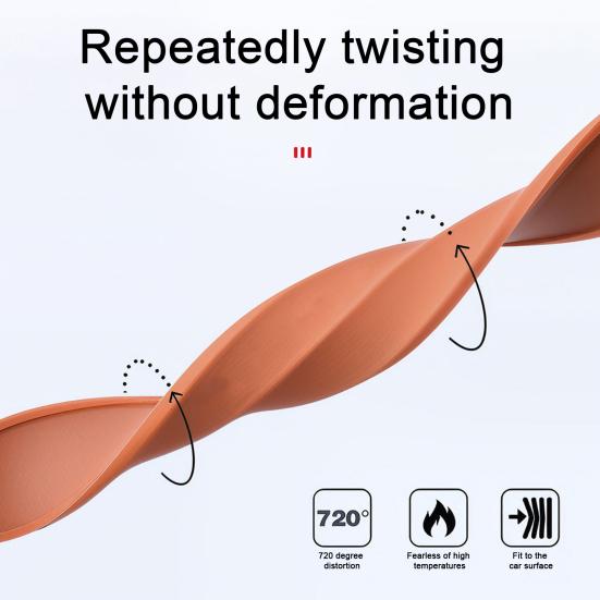 3D Silicone  Anti-collision Strip Car Door Edge Guard with Strong Adhesive Tape Scratch Proof Bumper Strip Protector  for Mirror & Body Side