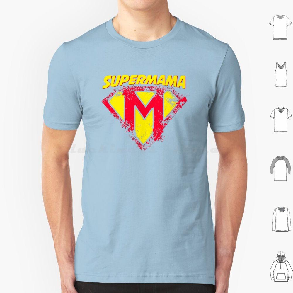 Super Mama T Shirt 6xl Cotton Cool Tee Supermama Super Hero Volar Super Mom Super Mama Comic Manga Freak Mom Mothers Day