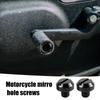 Spiegellochabdeckkappe, Motorradspiegellochstopfen, Fahrradlochstopfen, Kompatibel mit M8/M10,