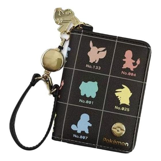 Marimo Craft Pokemon Silhouette Series Bi-fold Colorful Approx. W108xH70xD10mm PKM-1014