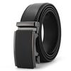 Frosted Automatic Buckle Edge Two-Layer Cowhide Belt, Business And Leisure Men'S Trendy Belt