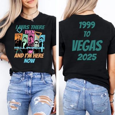 Nouveau Backstreet Boys 1999 à Vegas 2025 Cadeau Pour Fans Unisexe S-5XL T-shirt SS1641 T-shirt Unisexe