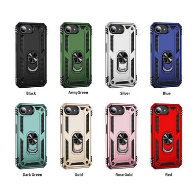 Shock Absorbent TPU & PC Combine Cover Featuring Build In Kickstands & Magnetic Mount Support Suitable for Phone  16E
