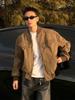 Unisex American Retro Workwear Jacket: Multi-Pocket, Loose Fit, Spring/Autumn