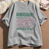 Funny Dinosaurs Didnt Read Tshirt For Unisex Unisex Book Lover Teacher Gift Graphic T Shirts Unisex Cotton Short Sleeve Tees
