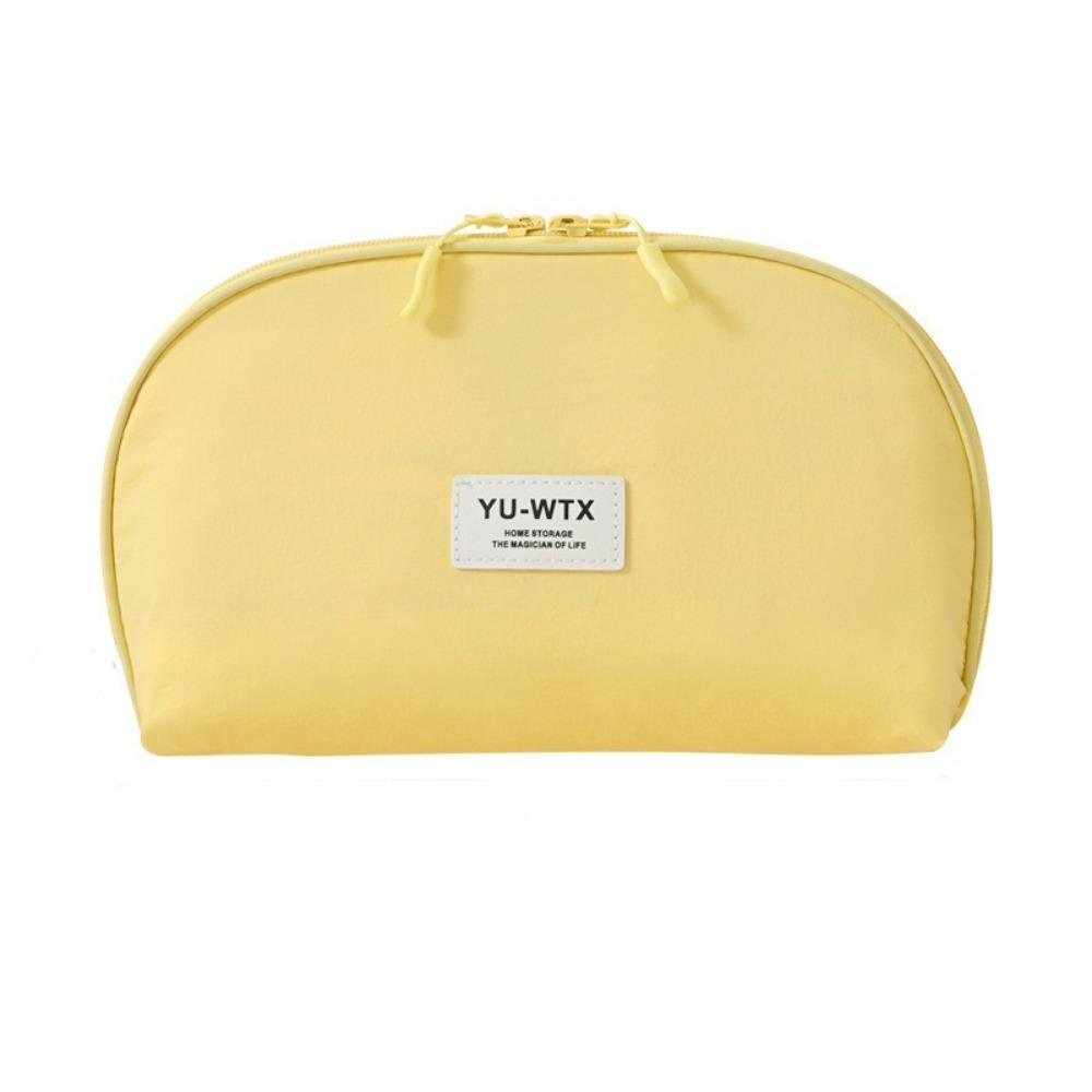 Portable Intimate Apparel Organizer Zipper Pouch Bra Organizer Bag Home Travel Use жёлтый