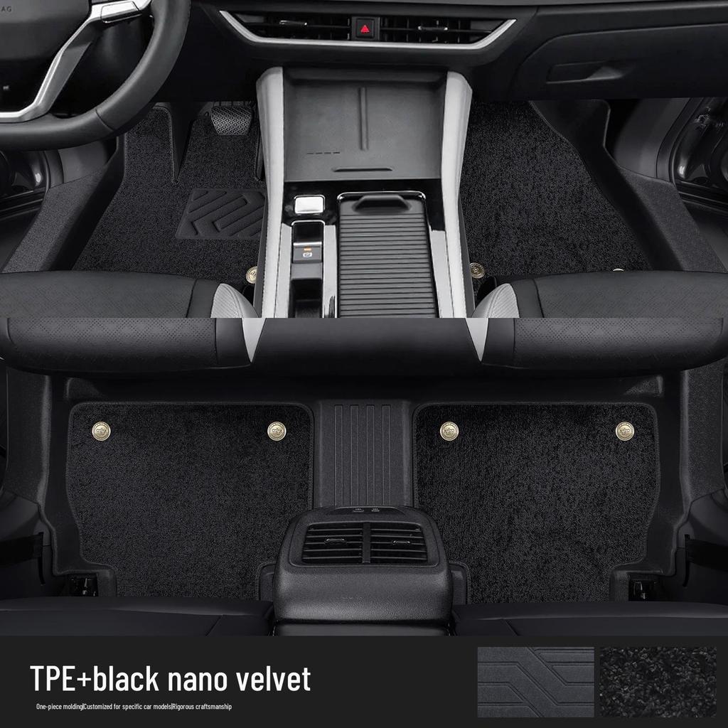 Jetta VS8 Full Coverage TPE Floor Mats - Interior Decorative Automotive Accessories