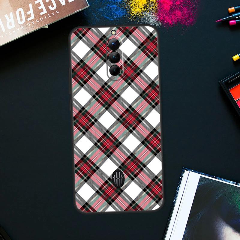 Clan Stewart Dress Tartan Plaid Case For ZTE Nubia Red Magic 9 Pro Plus RedMagic 8 8S Pro Plus 6 7 6S 7S Pro 5S 6R 5G Cover