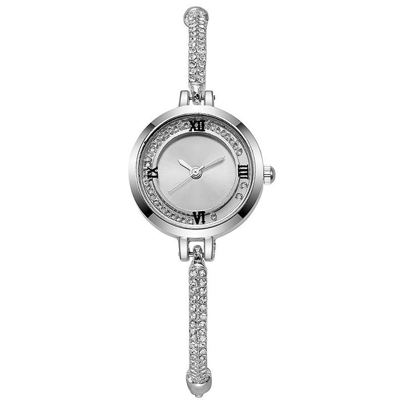 

Classic Girls Watch With Small Diamonds And Quartz Movement For Casual Wear срібний
