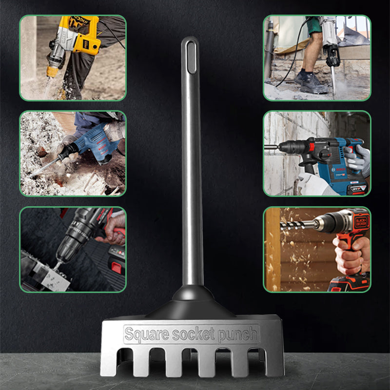 1PC 86-Type Square Hole Cutter for Electrical Box 86-type Square Socket Puncher for Water & Electricity Installation Hand Tools