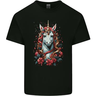 Christmas Unicorn Xmas Horse Kids T-shirt Childrens