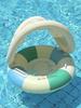 Xiao Lv Inflatable Baby Swim Ring with Removable Sunshade Canopy