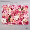 Artificial Flower Flower Wall Three-dimensional Background Wall Wedding Decoration Rose Silk Cloth Modern Home Decoration Part