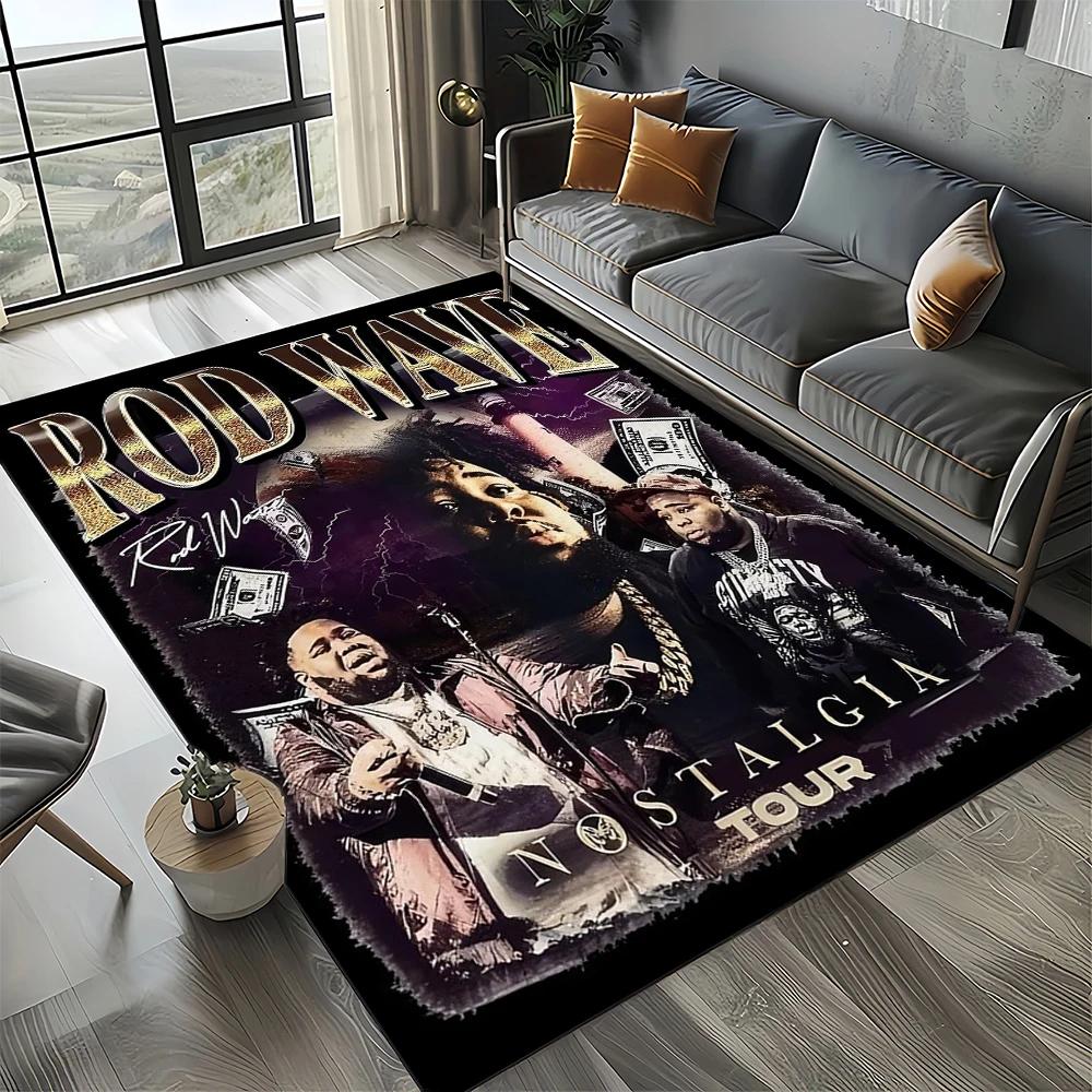 2025 New Style Rod Wave Rapper Area Rug,Carpet Rug for Home Living Room Bedroom Sofa Doormat Decor,kids Play Non-slip Floor Mat