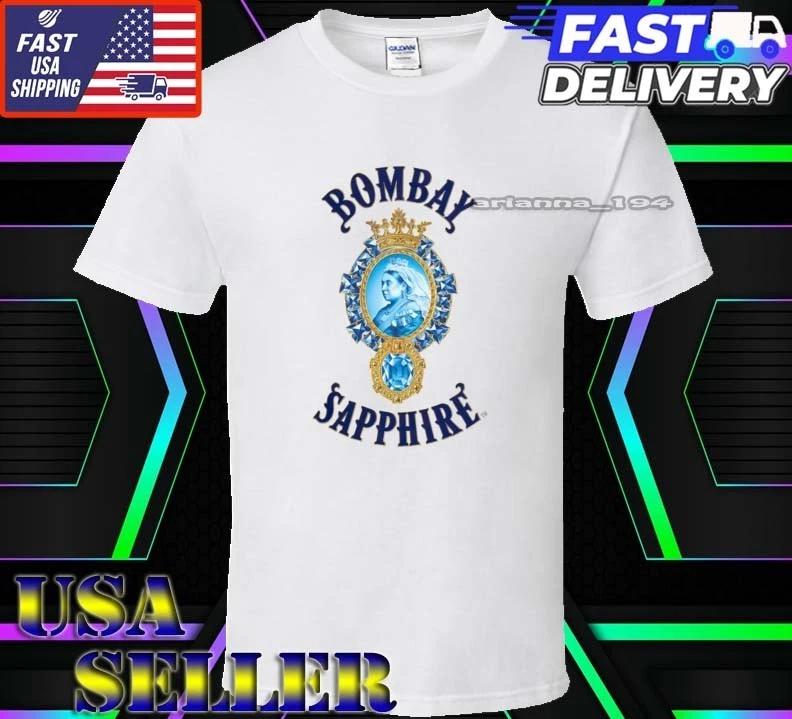 New Shirt Bombay Sapphire Logo T-Shirt Funny American Usa Unisex Size S-5XL 4XL
