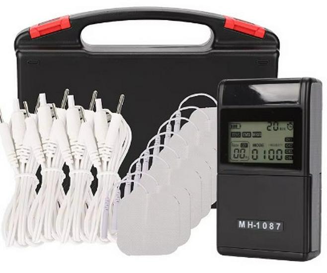Cross-Border TENS & EMS Meridian Therapy Device: 60 Modes, 4-Channel Pulse Massager for Shoulder, Neck & Cervical Spine.