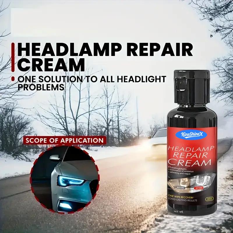 Car Headlight Restoration Automotive Headlight Oxidation Yellowing Scratches Blurring Enhancement