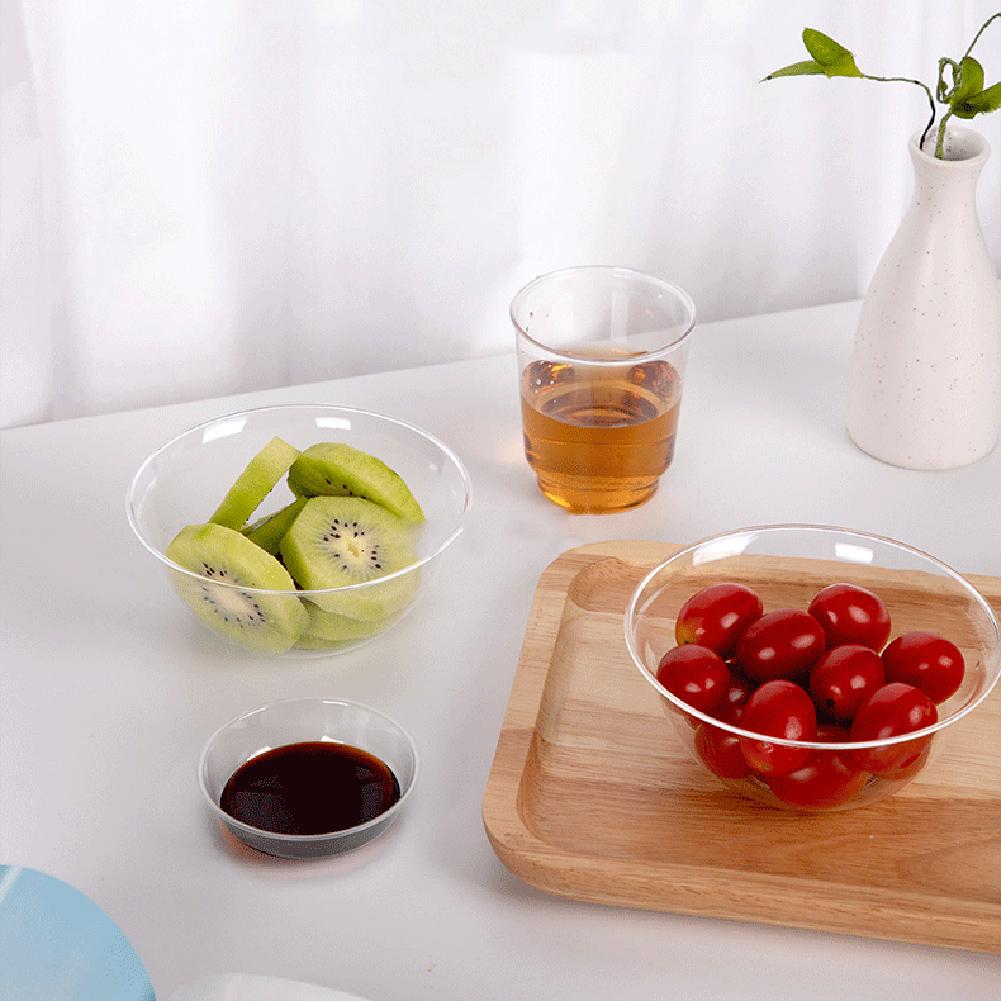 25PCS/Pack 300ml Plastic Round Bowl Portable Multi Purpose Kitchen Bowls For Home Kitchen China Mainland