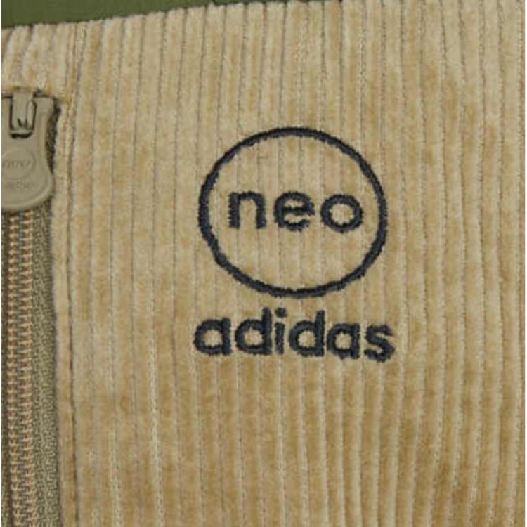 Adidas Neo Utility Print Logo Zip-Up High Collar Jacket Women Outerwear Multicolor HN2347