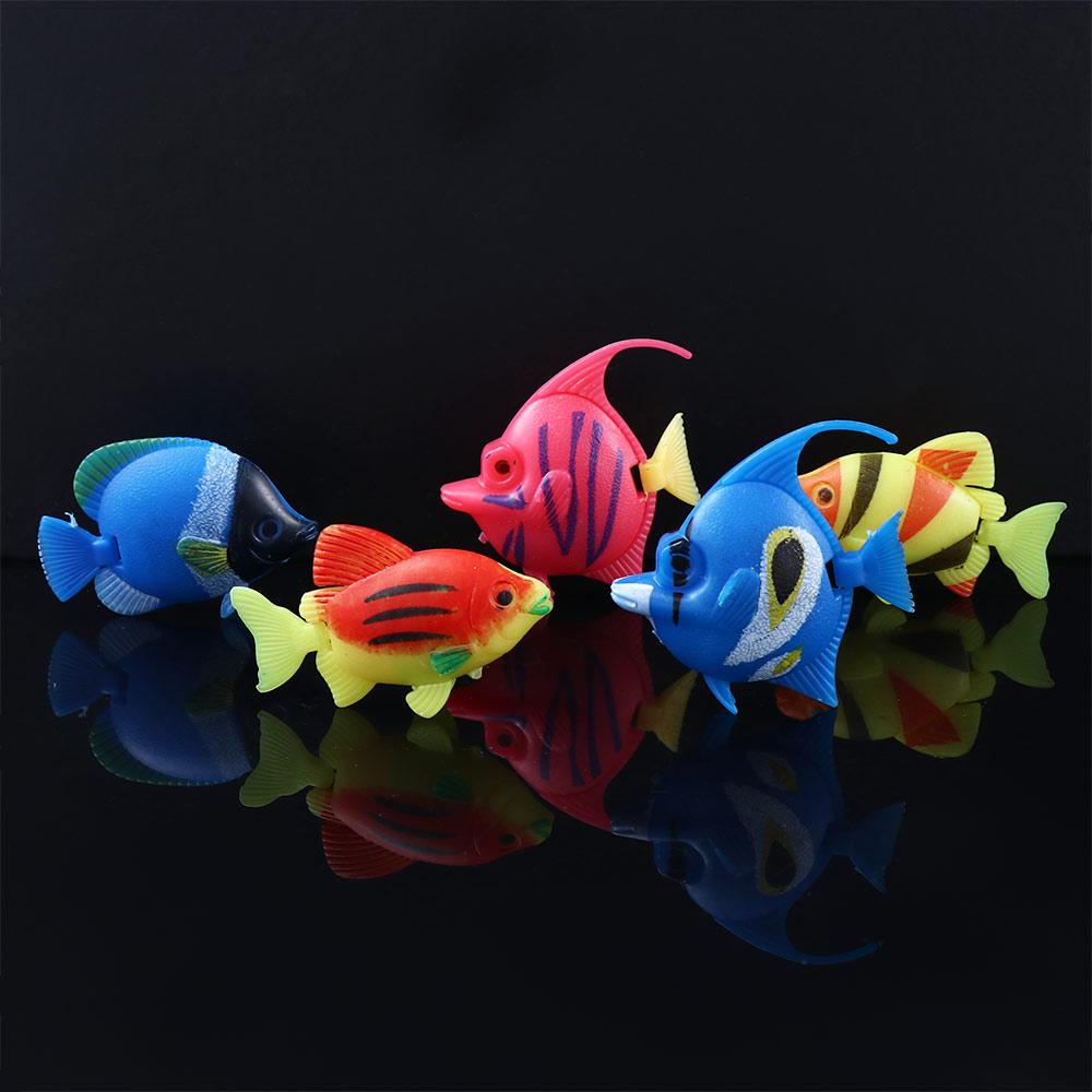 Vivid Moving Simulation Floating Fake Fish Fish Tank Decoration Artificial Fish Aquarium Ornament