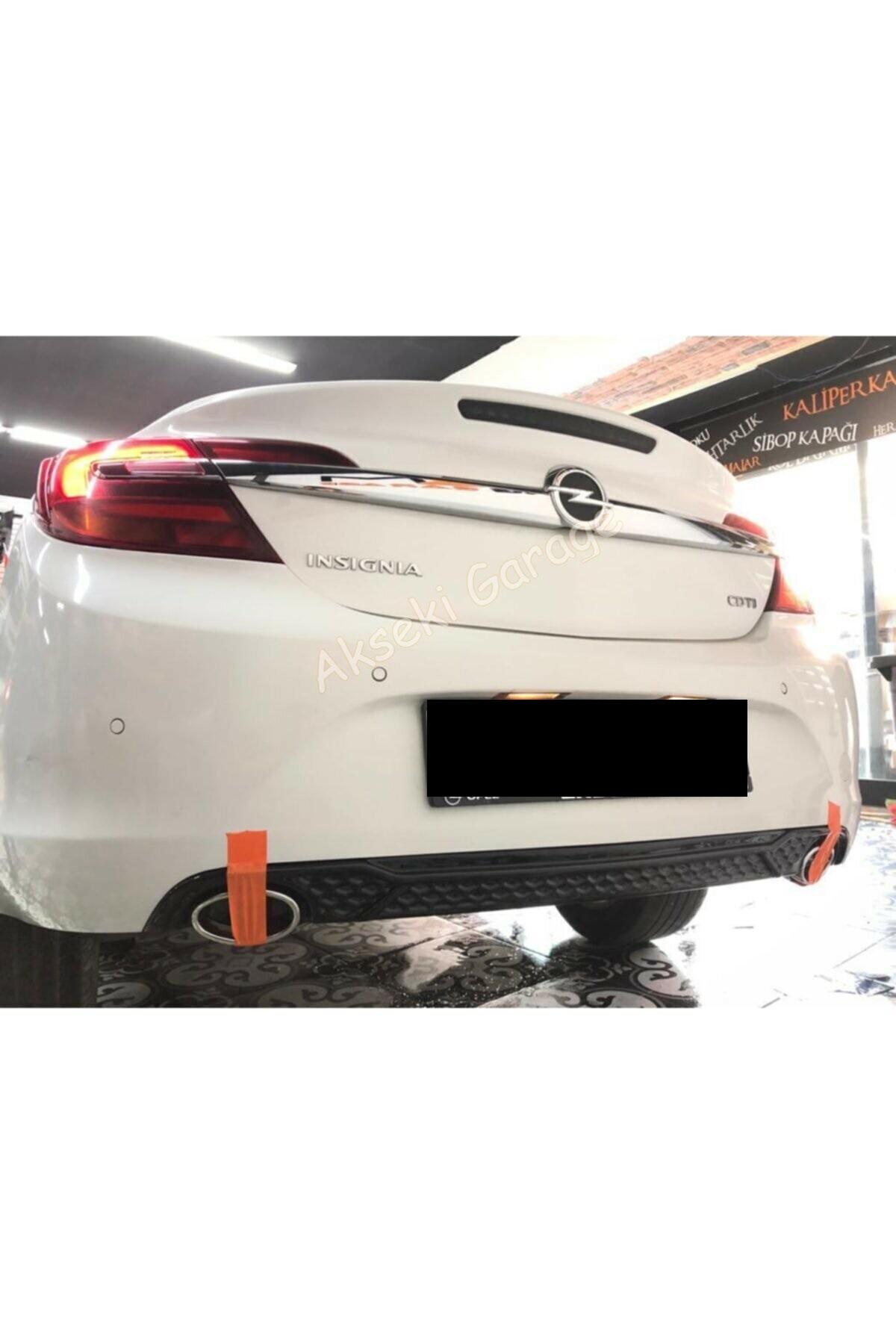 

Diffuser for OPEL insignia 2013 To 2017 Rear Bumper Extension Attachment Car Auto Exhaust- Auto Styling Mofied Sporty Stylish