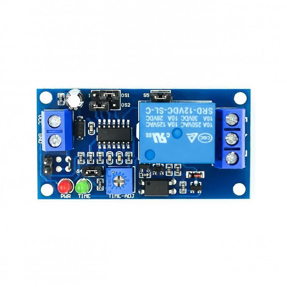 12V DC Releu temporizator reglabil întârziere, întârziere Opriți modulul comutator
