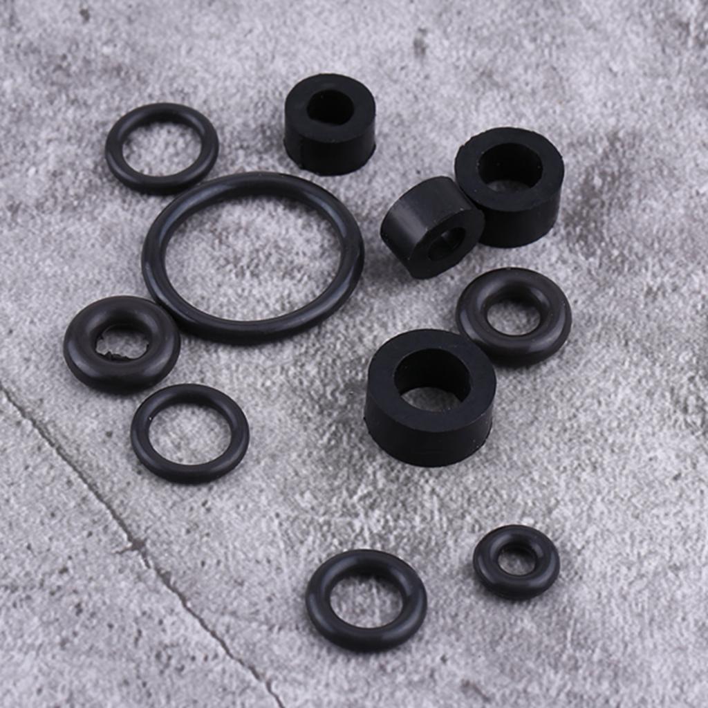 Fuel Filter Housing Gasket Kit, High Quality Rubber O- s for 7.3L 99 03 International Engines, Including 4 Pipe Grommets, 2