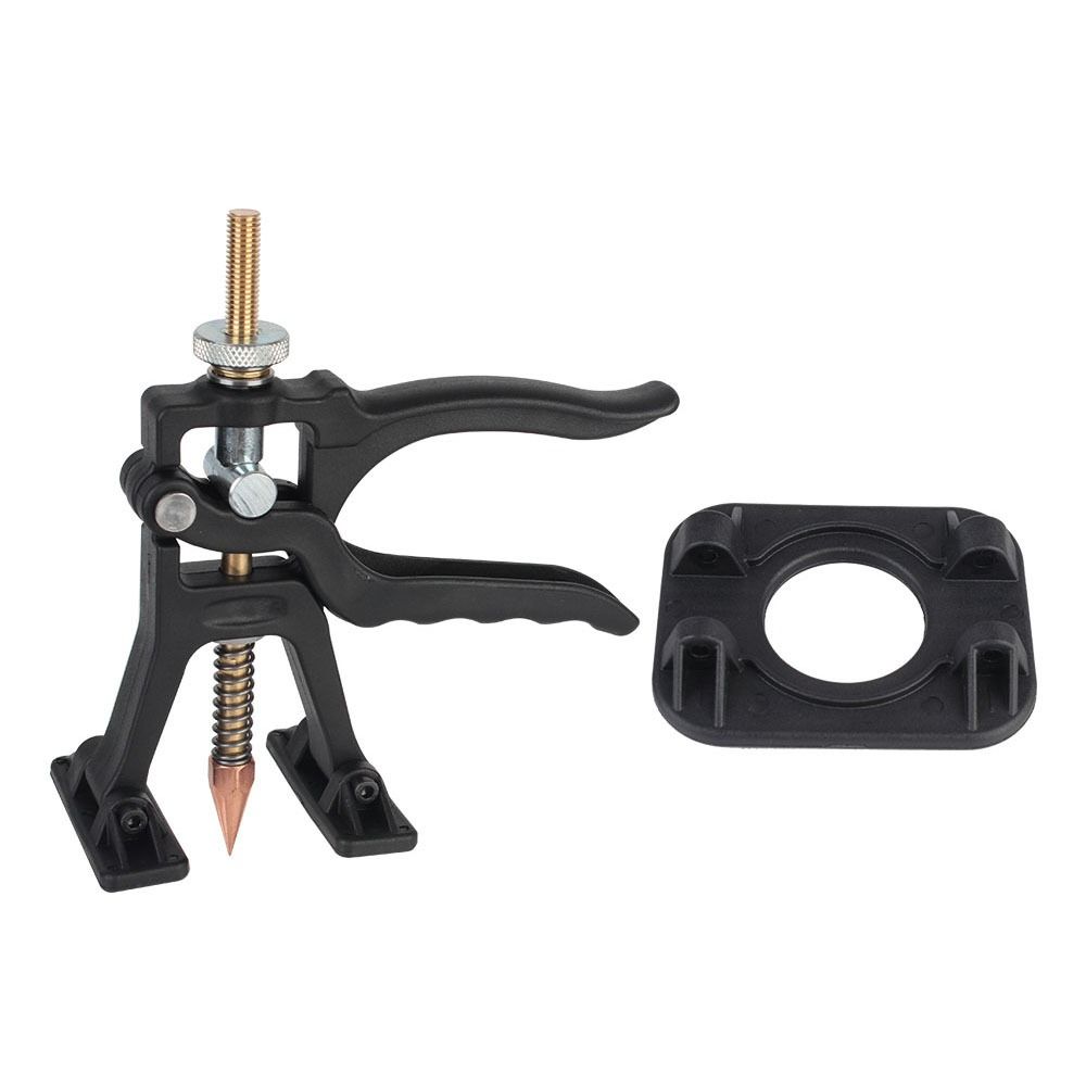 360° Rotary Handle Spot Welding Pulling Unit with Base Small Leveling Bar Lifter  Truck