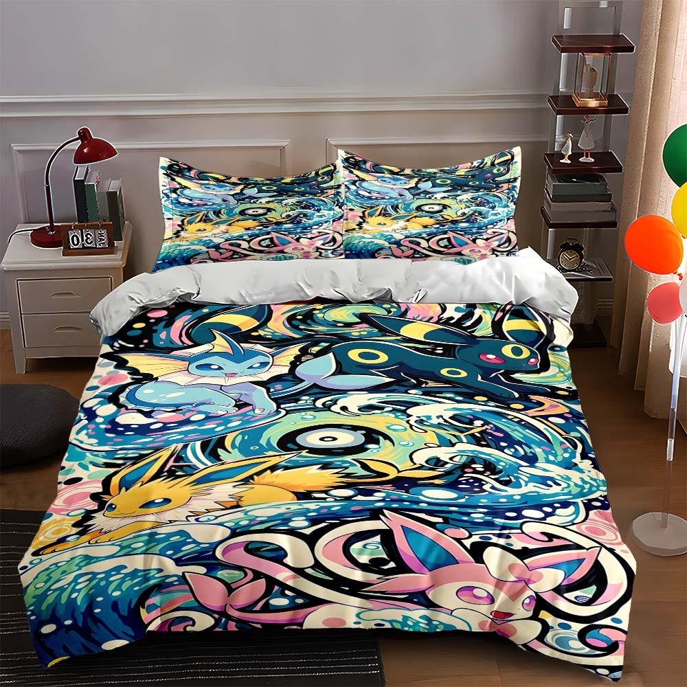 

Colorful, swirling, animated Bedding Duvet cover sets Duvet covers Pillowcases gifts (1 * Duvet Cover 2 * Pillowcases, without duvet insert) 135x200cm