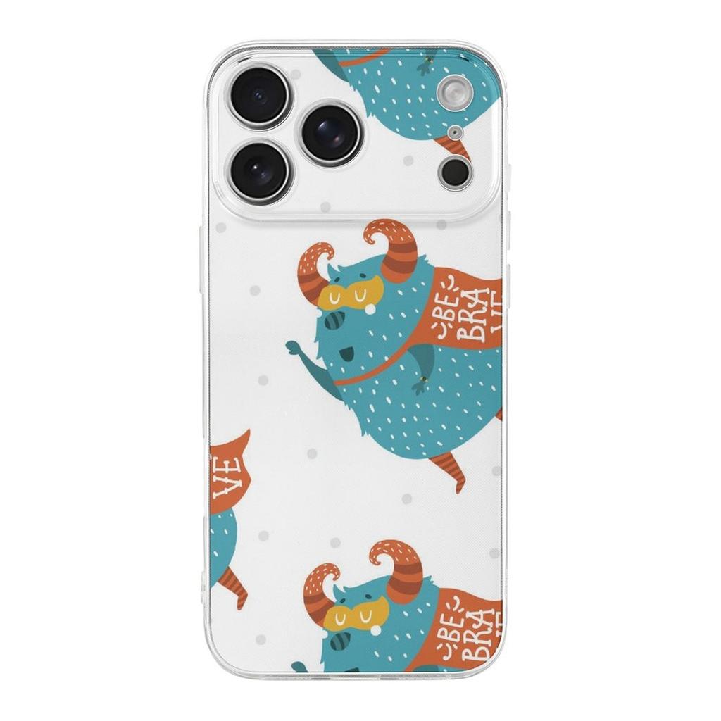 1 Pack For Iphone 17/17Air/17Pro/17ProMax Tpu Phone Case With Slim Shockproof Sides, Comfortable Soft Material, Durable Scratch Proof Body