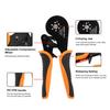 HSC8 16-6 Self-Adjusting Crimping Pliers for VE Tube and Pin Terminals, Purple Copper/Brass, 0.08-16mm.