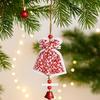 Wood Xmas Tree Star Ornaments Decorative Christmas Hanging Pendants  Outdoor Decor