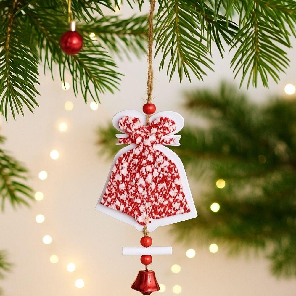 Wood Xmas Tree Star Ornaments Decorative Christmas Hanging Pendants  Outdoor Decor
