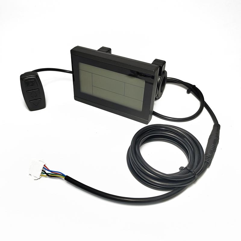 1 Piece Ebike 24V 36V 48V 72V KT LCD3 LCD Display Waterproof Black Electric Bicycle Smart Meter NONE