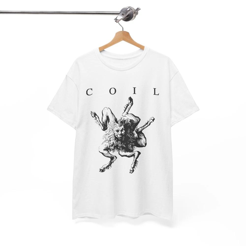 Coil Chaostrophy Shirt, Unnatural History, Throbbing Gristle, Psychic TV, Nurse L