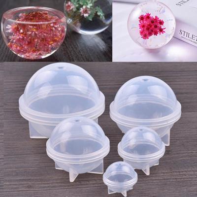 Round Ball Silicone Mold Pendant Mold for Jewelry Making Cake Baking DIY Crafts
