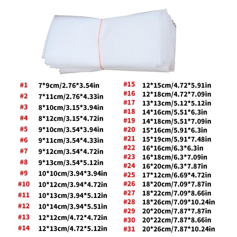 100Pcs Fabric Pots Large Plant Pot Garden Supplies Fabric Planter Grow Bags Small Plant Nonwoven Seedling Bag