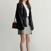 Autumn and Winter Knitted Cardigan Women's Solid Color Loose Long-sleeved Sweater Coat Casual Korean-style Short Knitted Coat